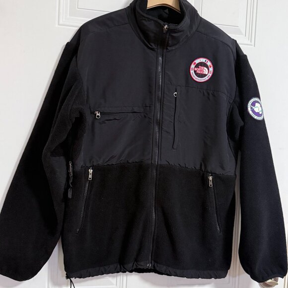 The North Face Polartec Black Supreme Men's Jacket SZ LargeTrans-Antarctica 1990 - Picture 2 of 9